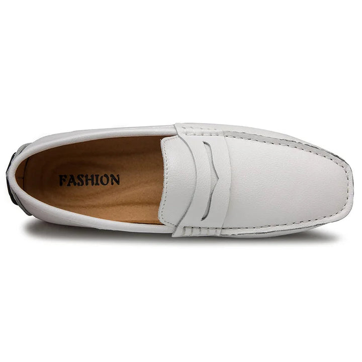 Ferre | Leren zomerloafers met ontspannen pasvorm