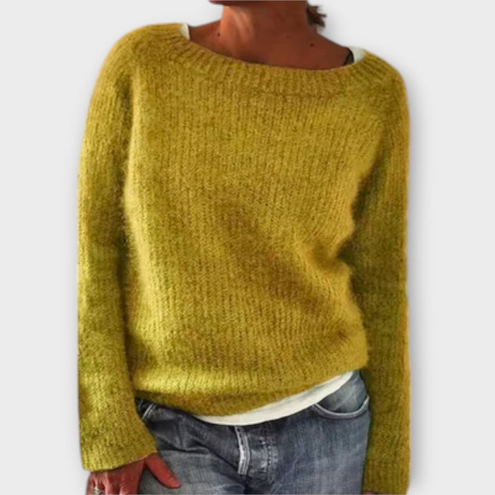 Femke | Vintage IJslandse Gebreide Trui