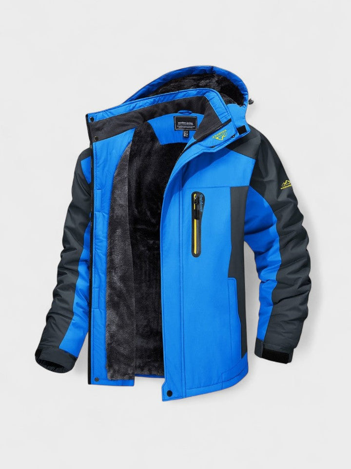 Jorrit | Groene outdoorjas met capuchon