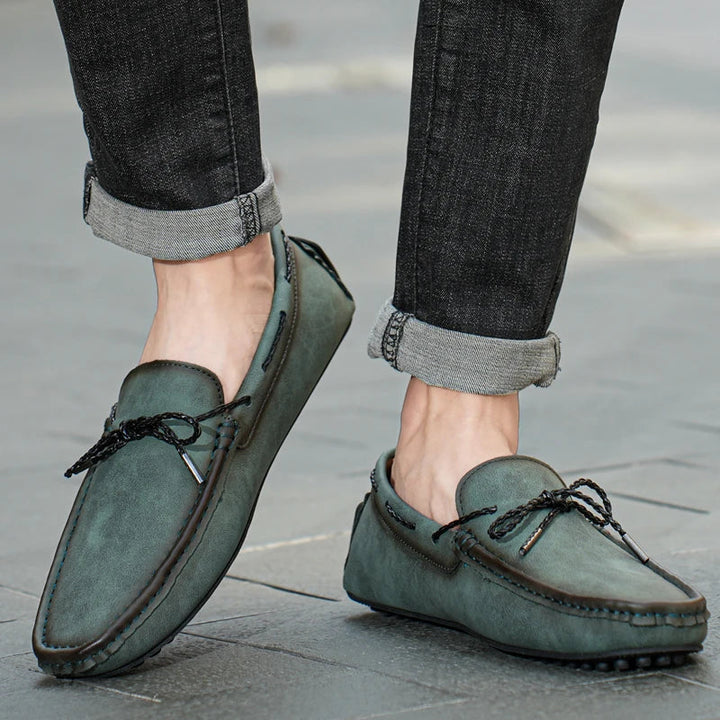 Flip | Handafgewerkte suède loafers