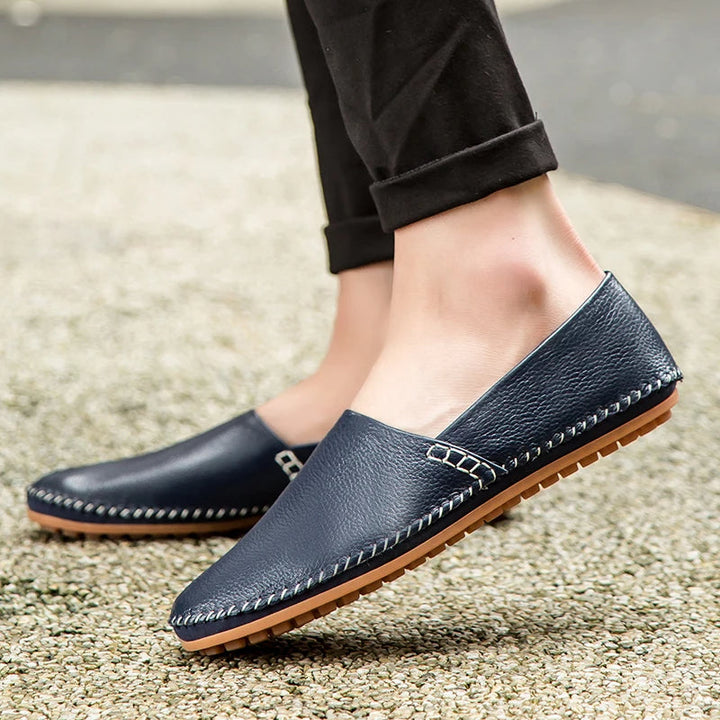 Gabriel | Lichtgewicht leren loafers