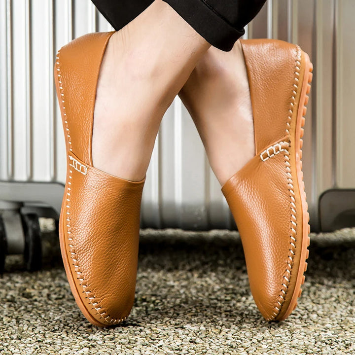 Gabriel | Lichtgewicht leren loafers