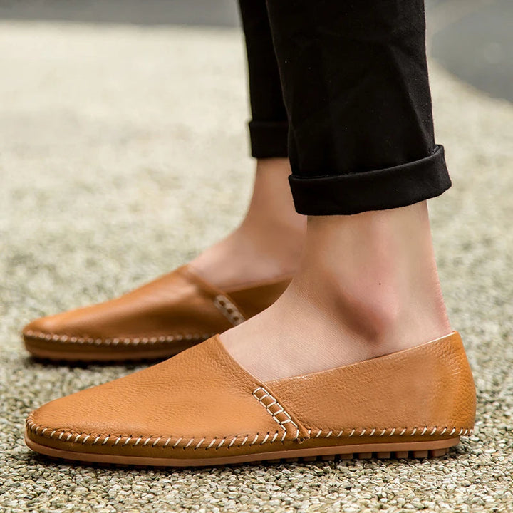 Gabriel | Lichtgewicht leren loafers