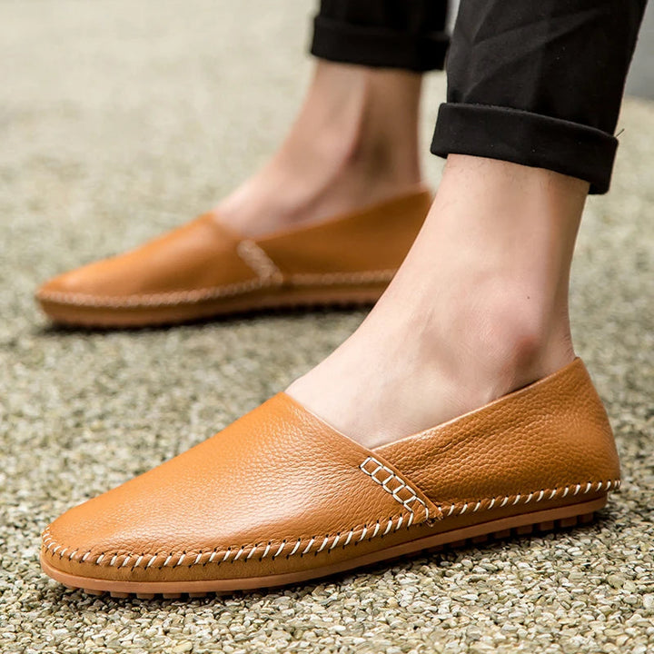 Gabriel | Lichtgewicht leren loafers