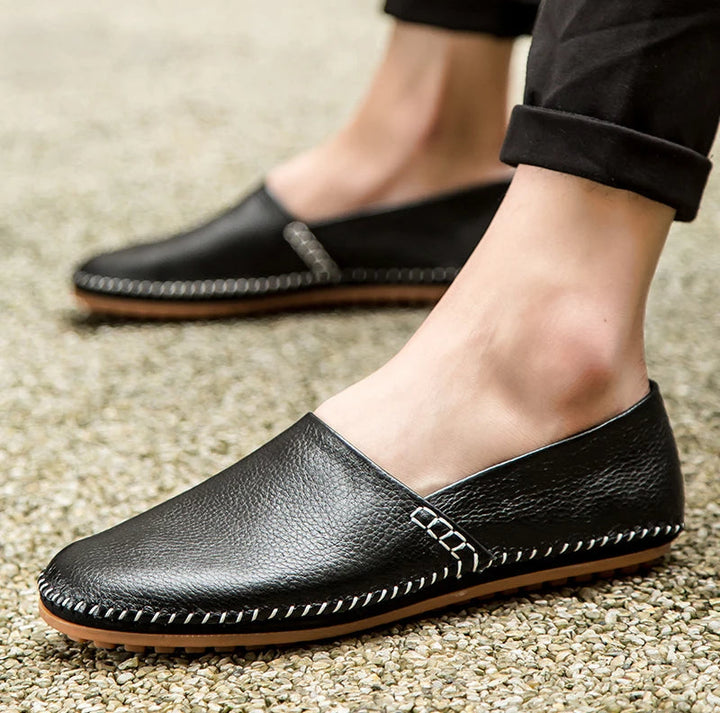 Gabriel | Lichtgewicht leren loafers