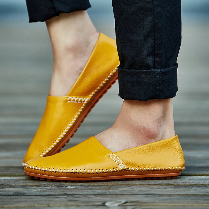 Gabriel | Lichtgewicht leren loafers