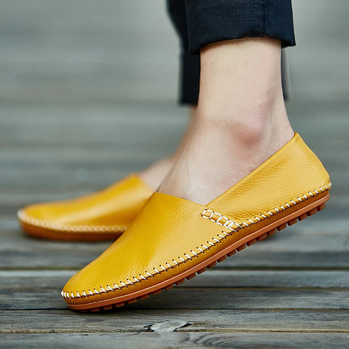 Gabriel | Lichtgewicht leren loafers