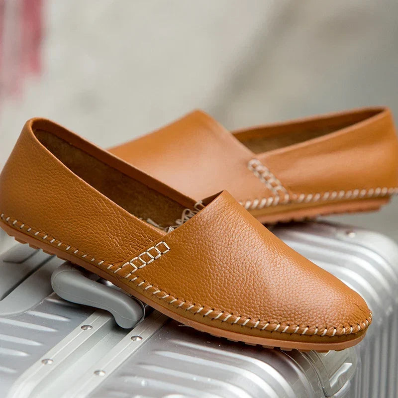Gabriel | Lichtgewicht leren loafers