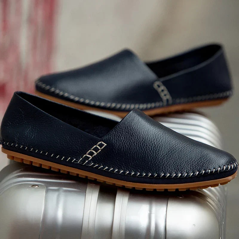 Gabriel | Lichtgewicht leren loafers