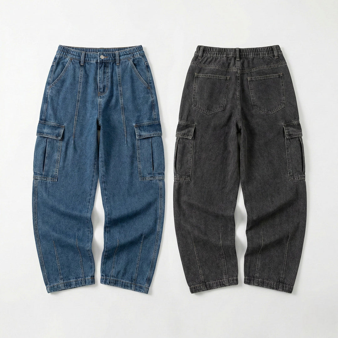 Jasper | Cargojeans met relaxte pasvorm