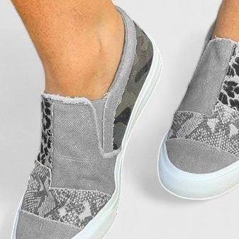 Sietske | Instapper met patchworkprint