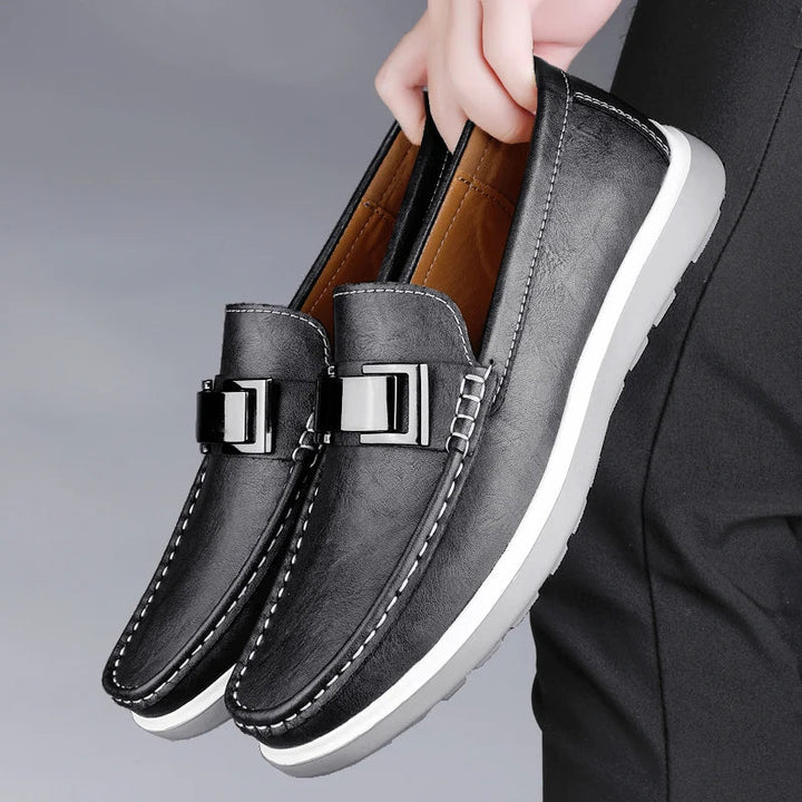 Hendrikus | Luxe leren loafers