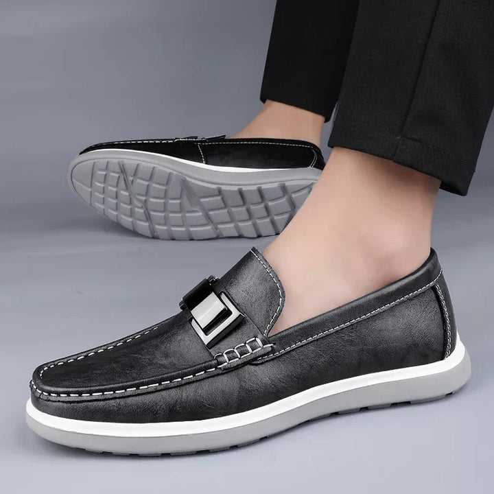 Hendrikus | Luxe leren loafers