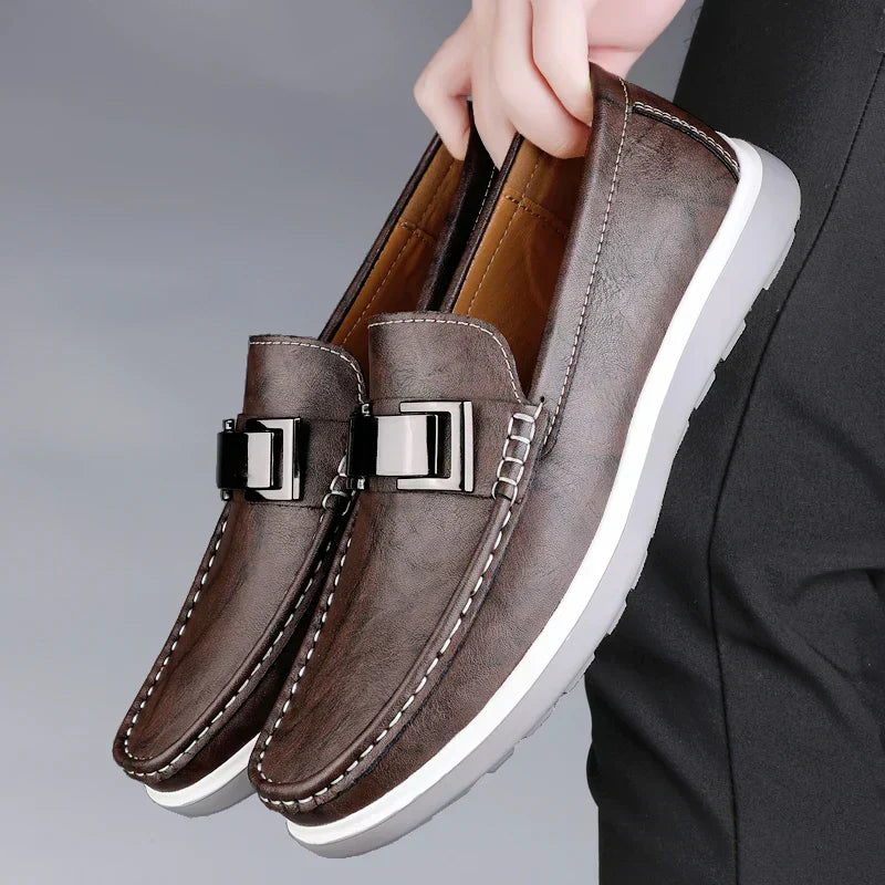Hendrikus | Luxe leren loafers