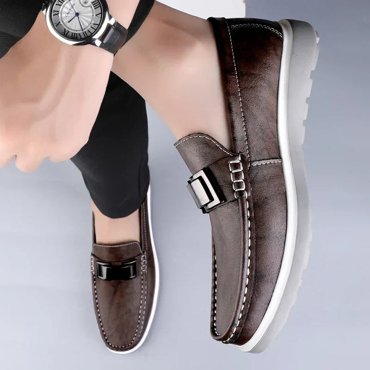 Hendrikus | Luxe leren loafers