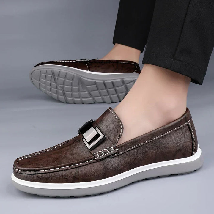 Hendrikus | Luxe leren loafers