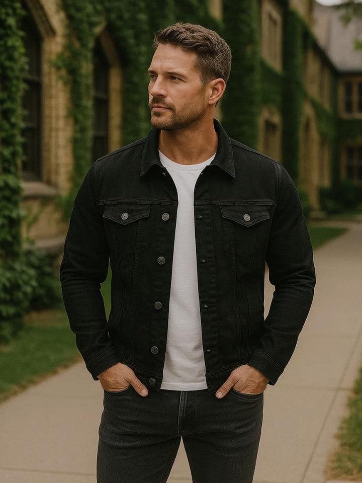 Ynze | Groene casual jas