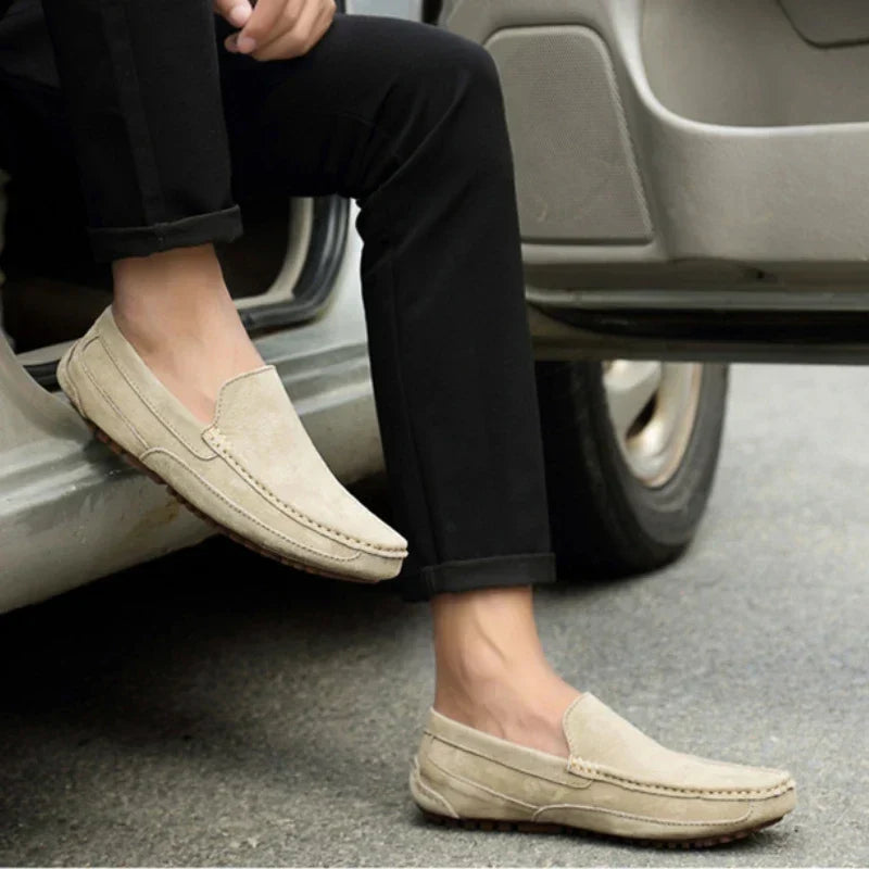 Ilja | Suède loafers van premium kwaliteit