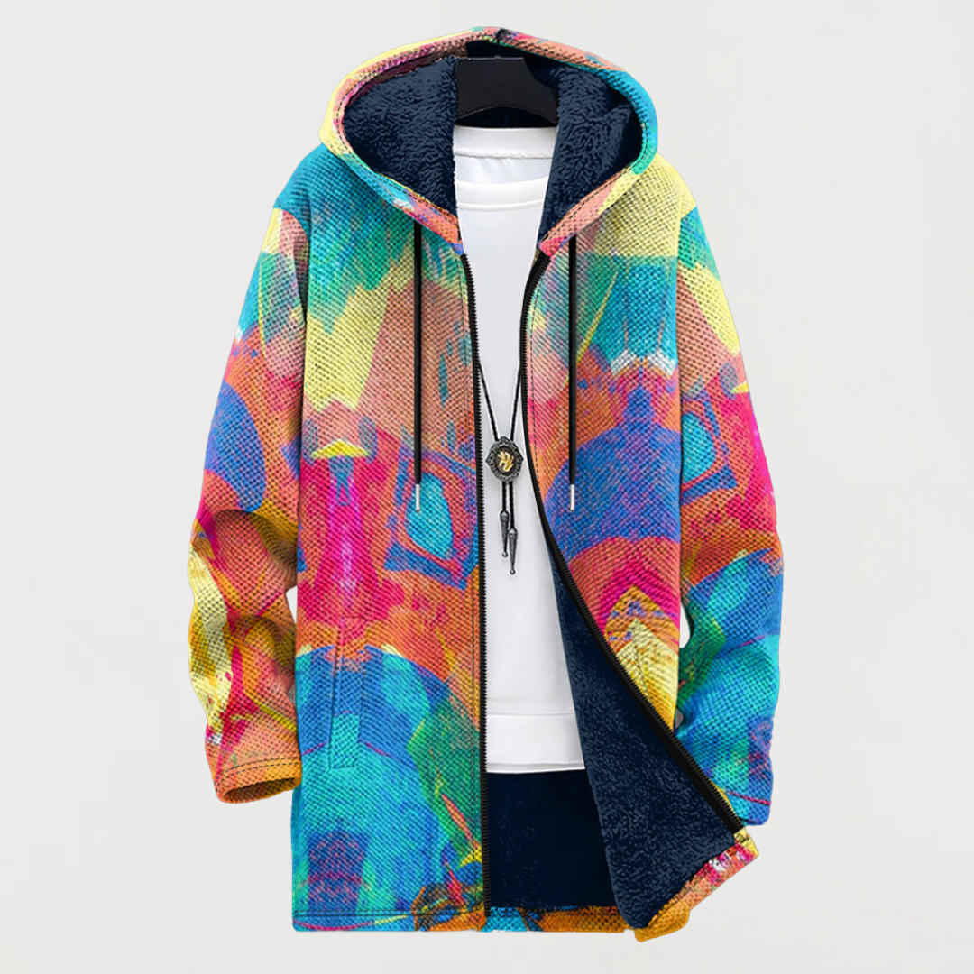 Ilse | Hoodie met kleurvlakken