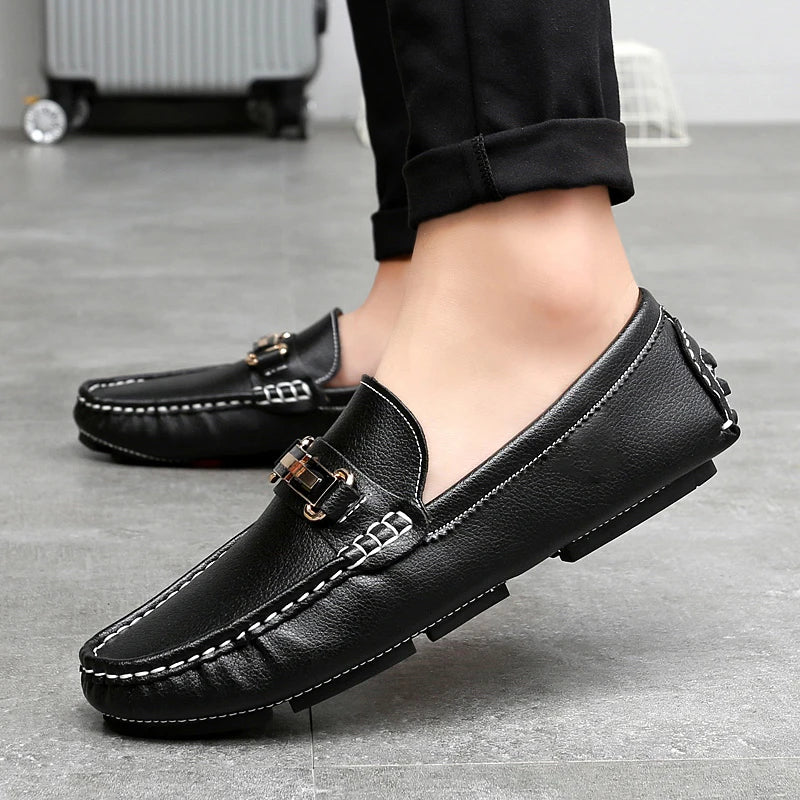Ivar | Klassieke leren loafers