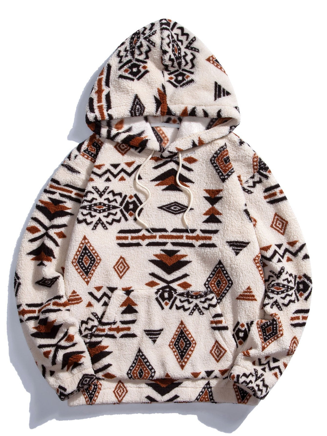 Job | Teddyhoodie met Azteekse print