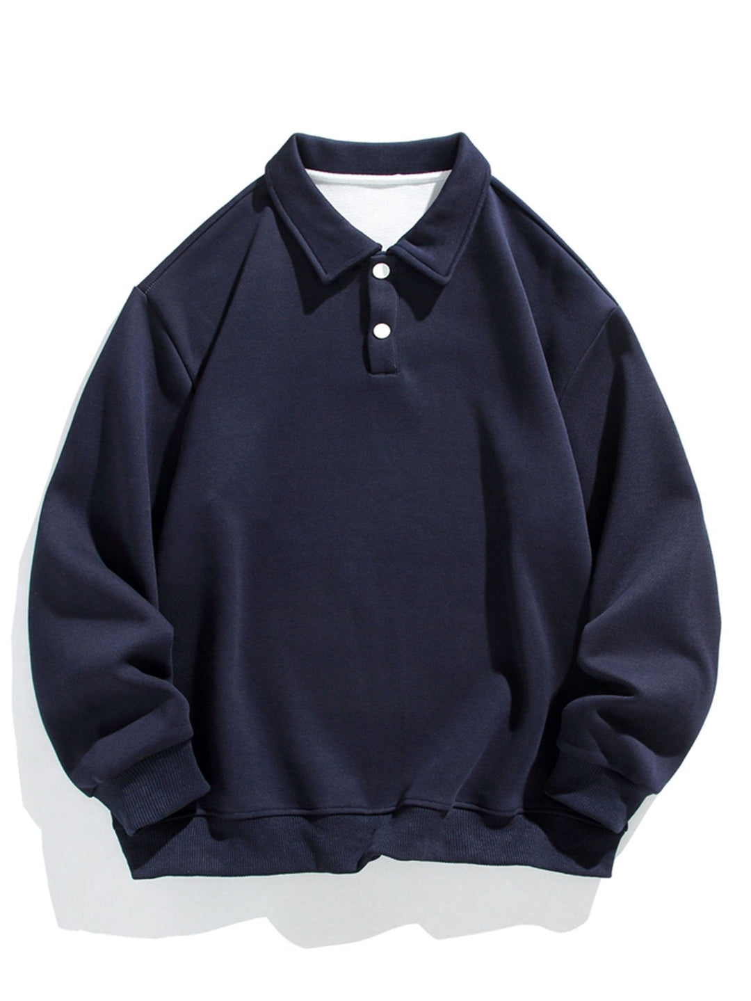 Kees | Basic polosweater met relaxte pasvorm