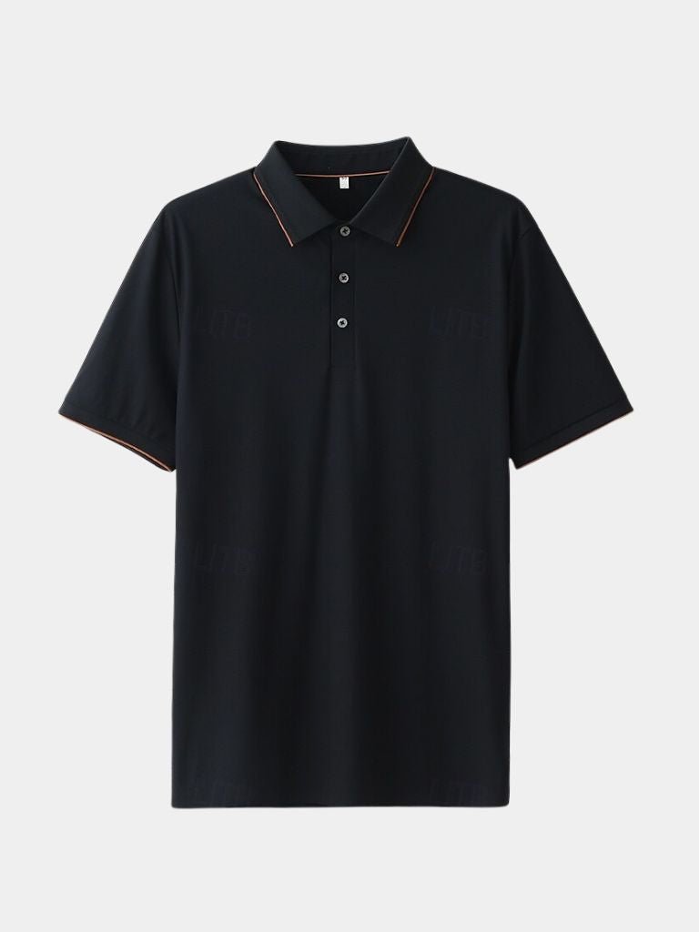 Leendert | Olijfgroene klassieke polo