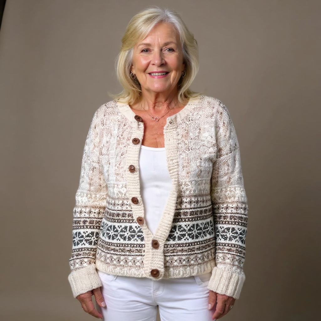 Lieke | Vintage IJslands vest
