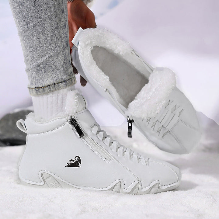 Merel | Lichte low-top wandelschoen met warme fleecevoering