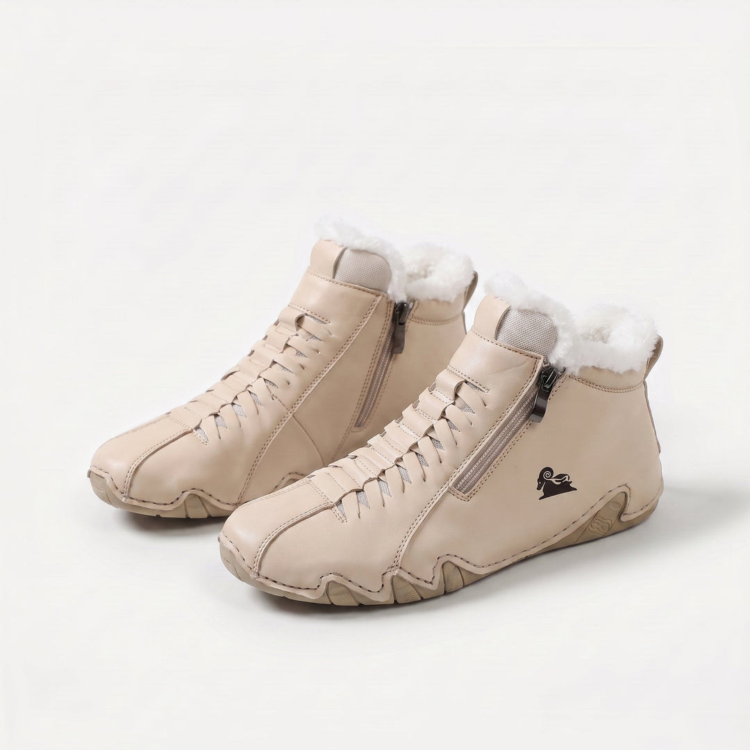 Merel | Lichte low-top wandelschoen met warme fleecevoering