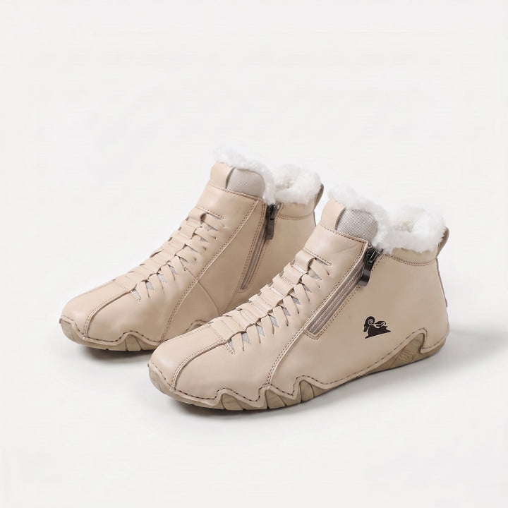 Merel | Lichte low-top wandelschoen met warme fleecevoering