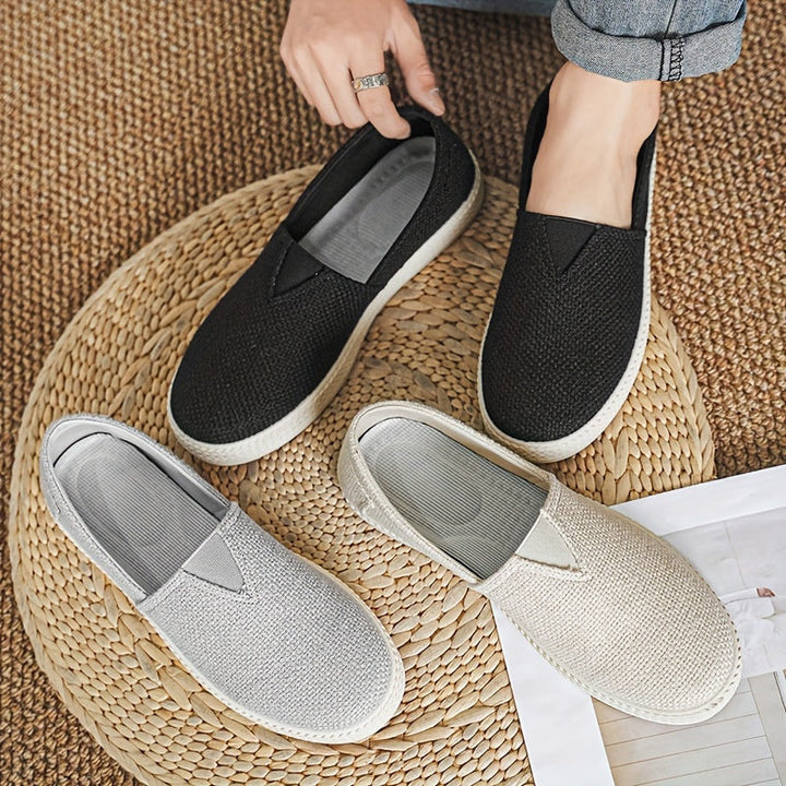 Michel | Casual canvas loafers