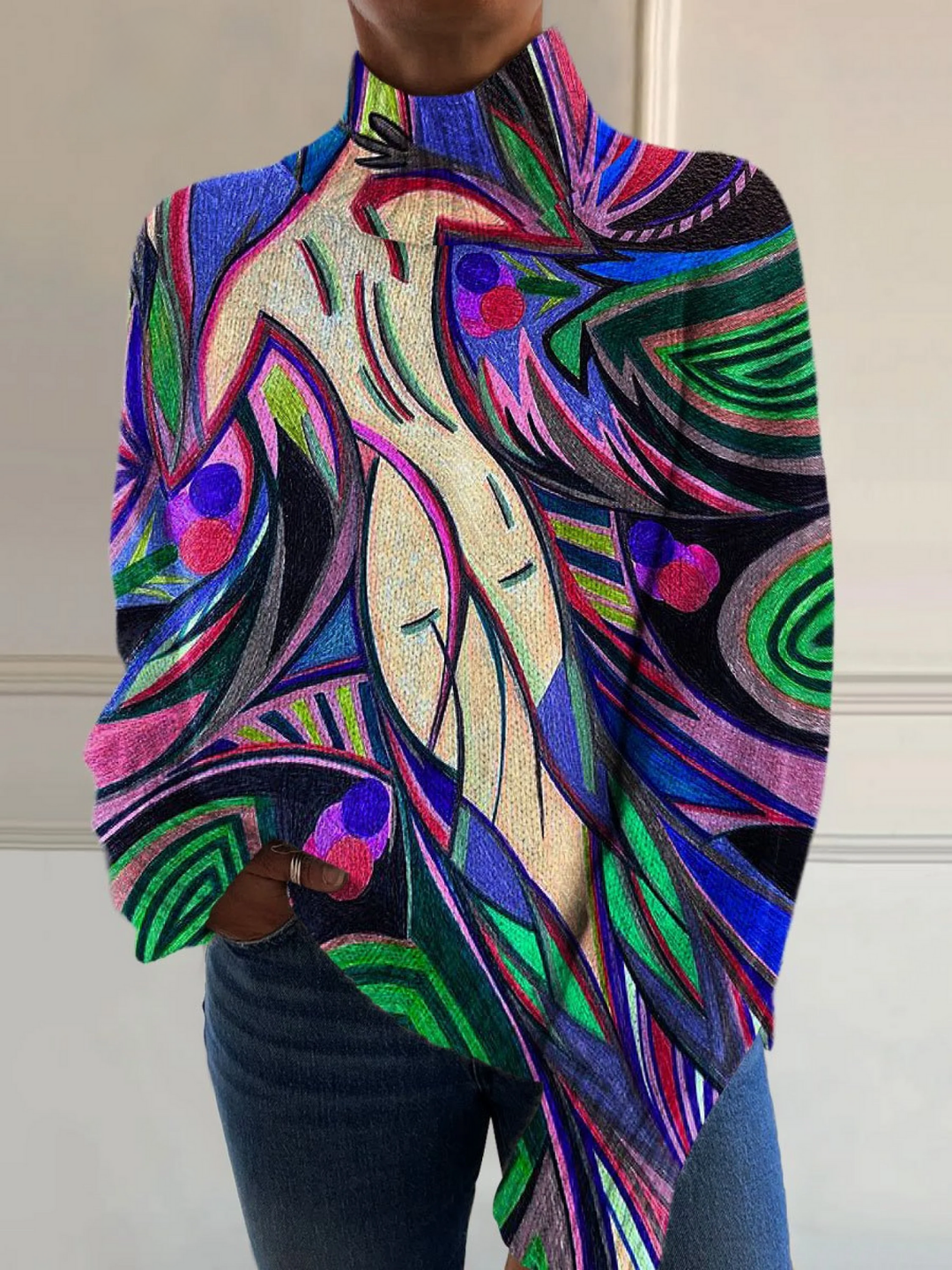 Nienke | Retro abstracte coltrui