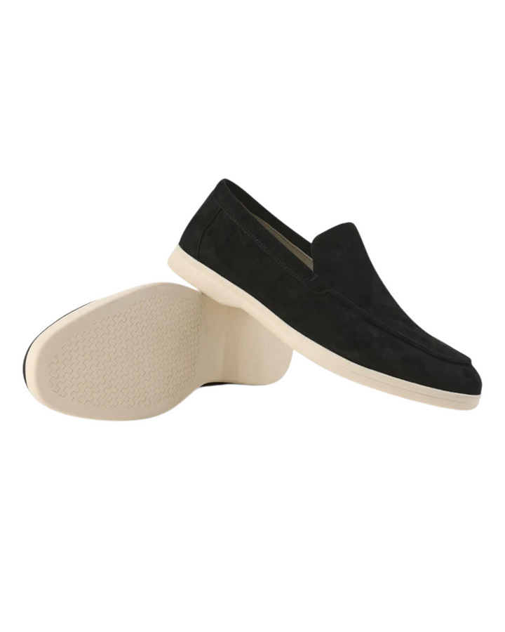 Nils | Zachte suède loafers