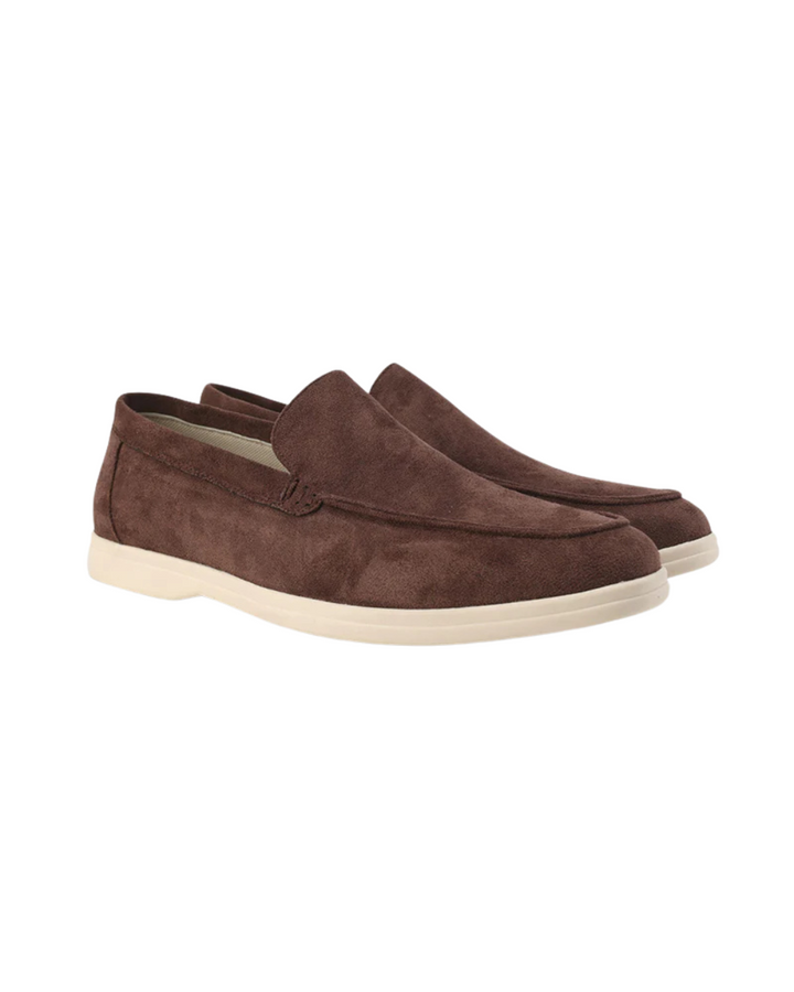 Nils | Zachte suède loafers