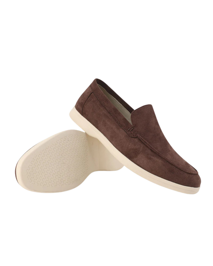 Nils | Zachte suède loafers