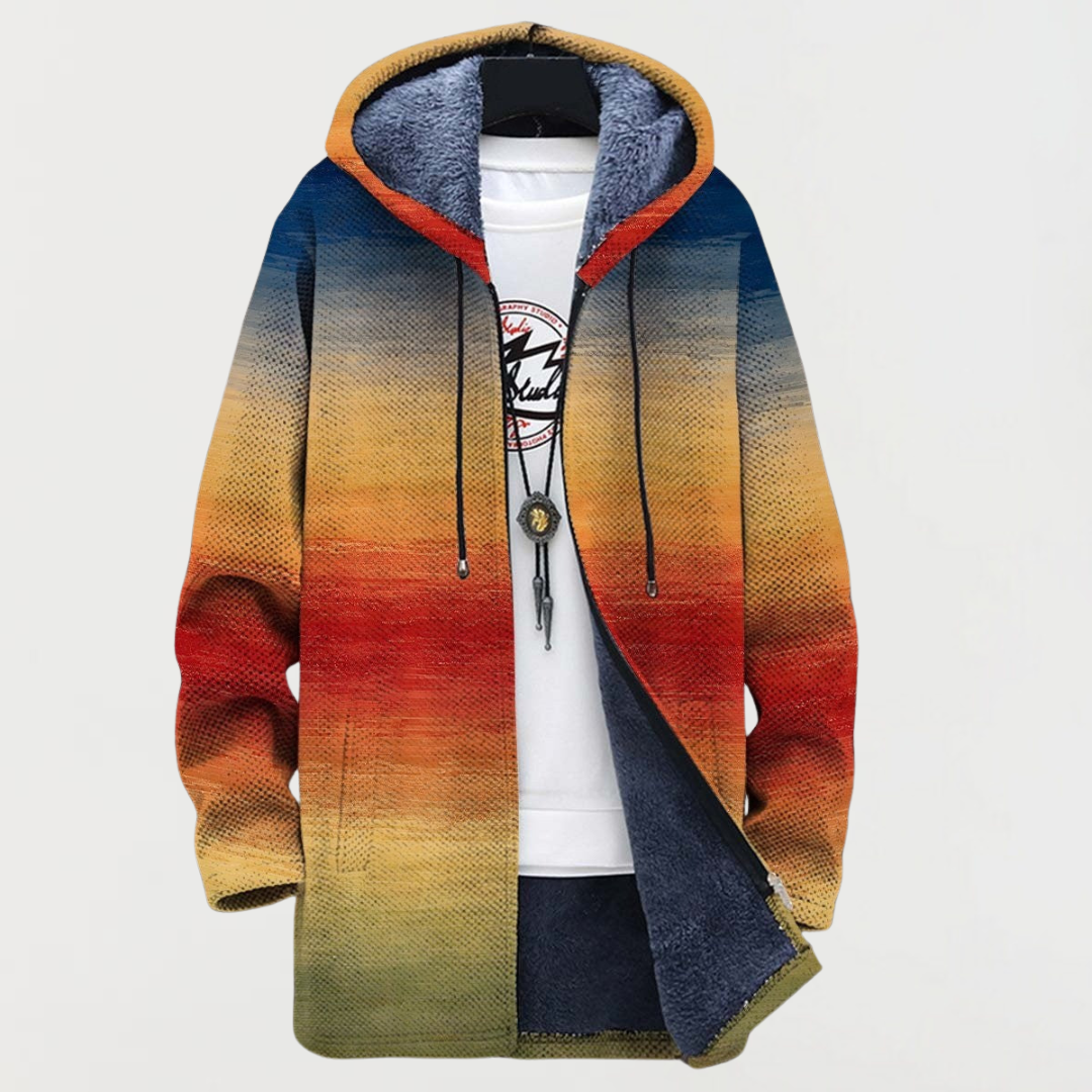 Noor | Hoodie met zonsondergangverloop