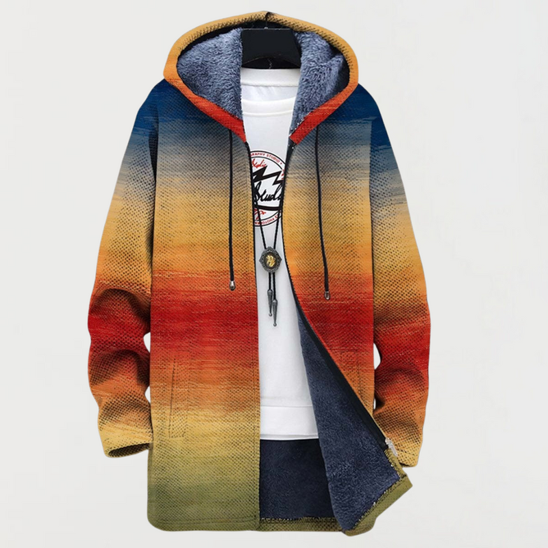 Noor | Hoodie met zonsondergangverloop