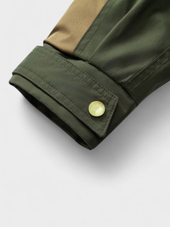 Klaas | Grijze winteranorak met capuchon