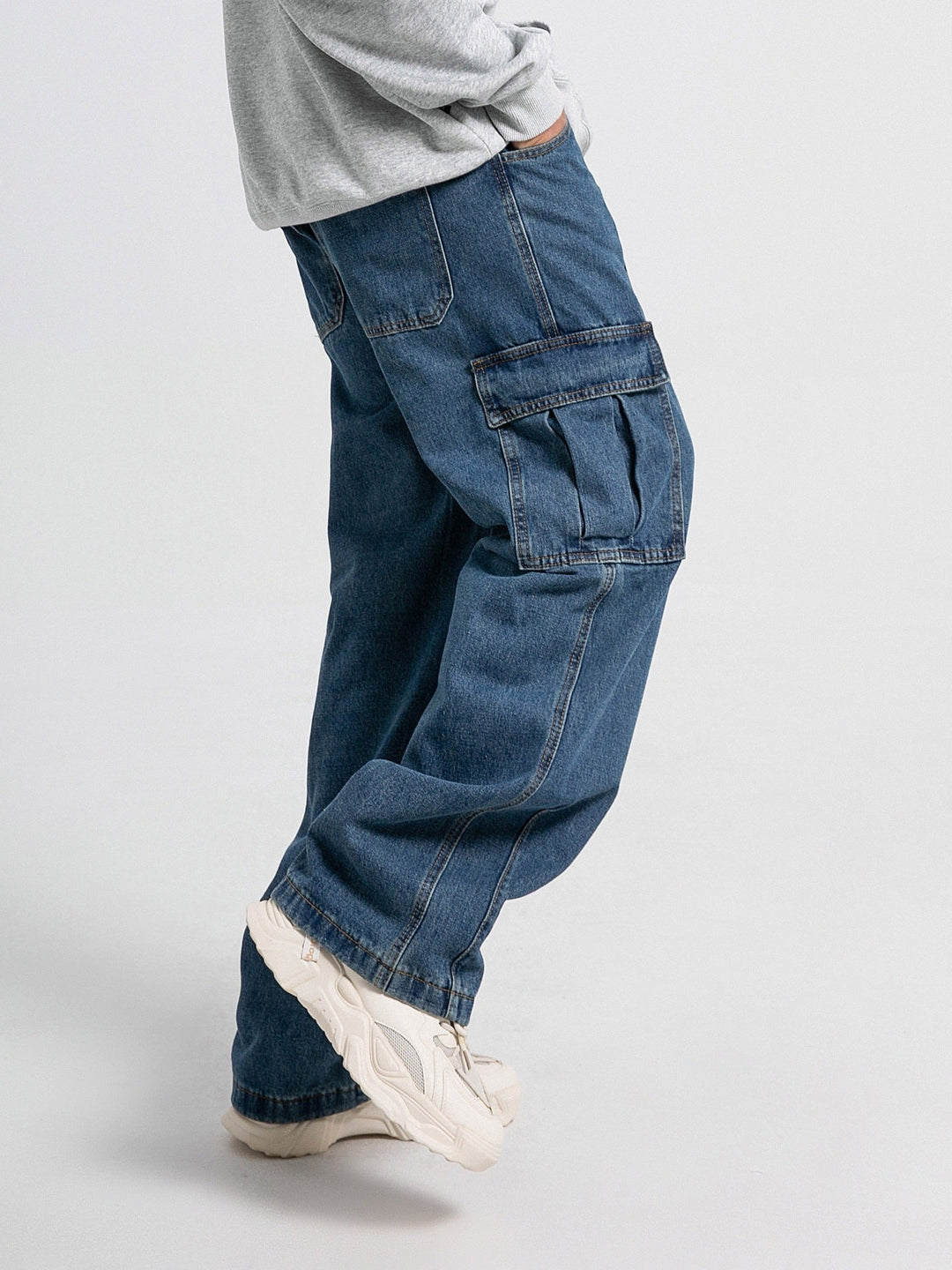 Jasper | Cargojeans met relaxte pasvorm