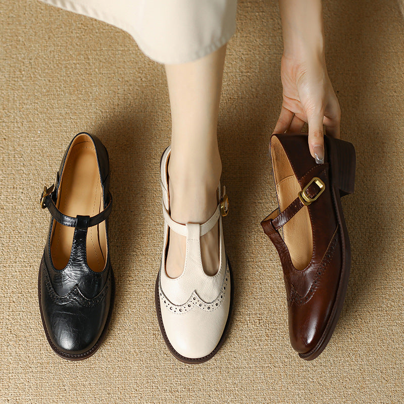 Sanne | Klassieke damesschoenen met bandje