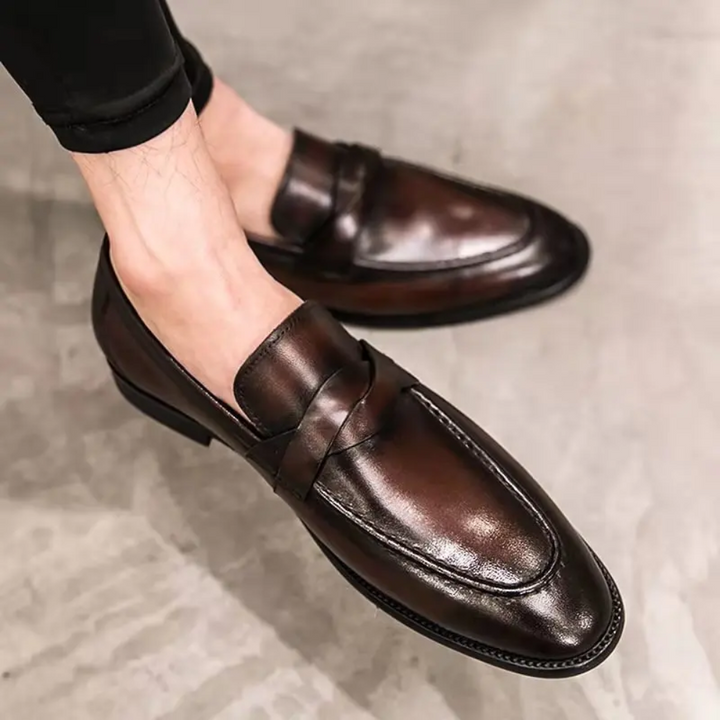 Otmar | Nette leren penny loafers