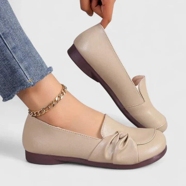 Hilde | Beige comfortloafer