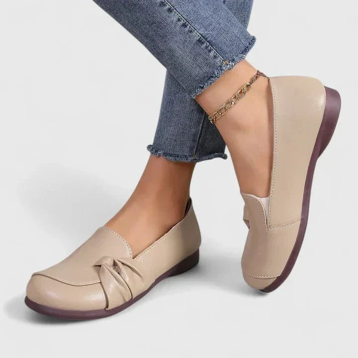 Hilde | Beige comfortloafer