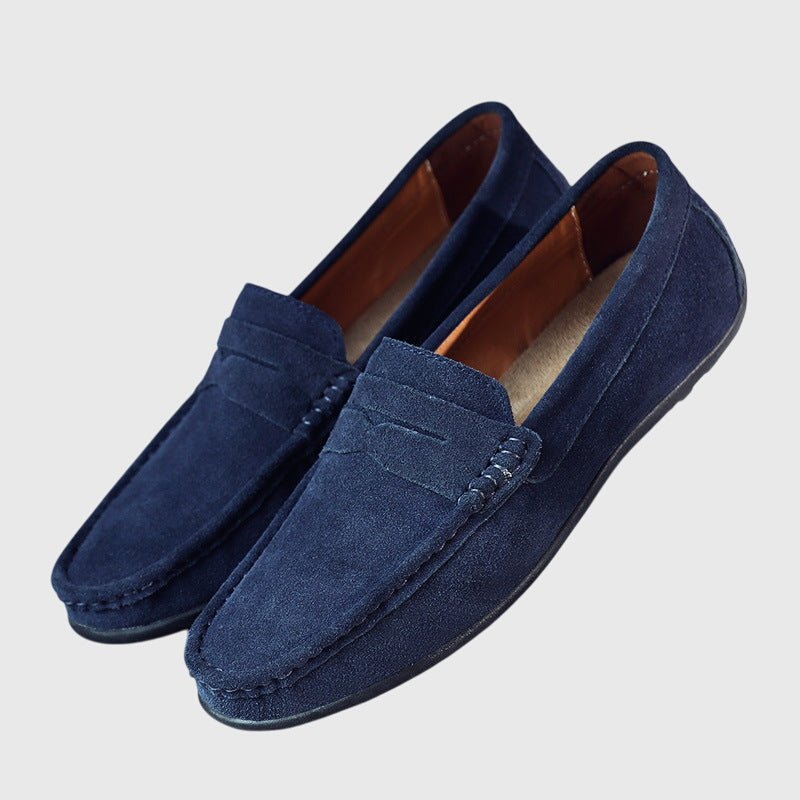 Tialda | Bordeauxrode mocassin met siernaden