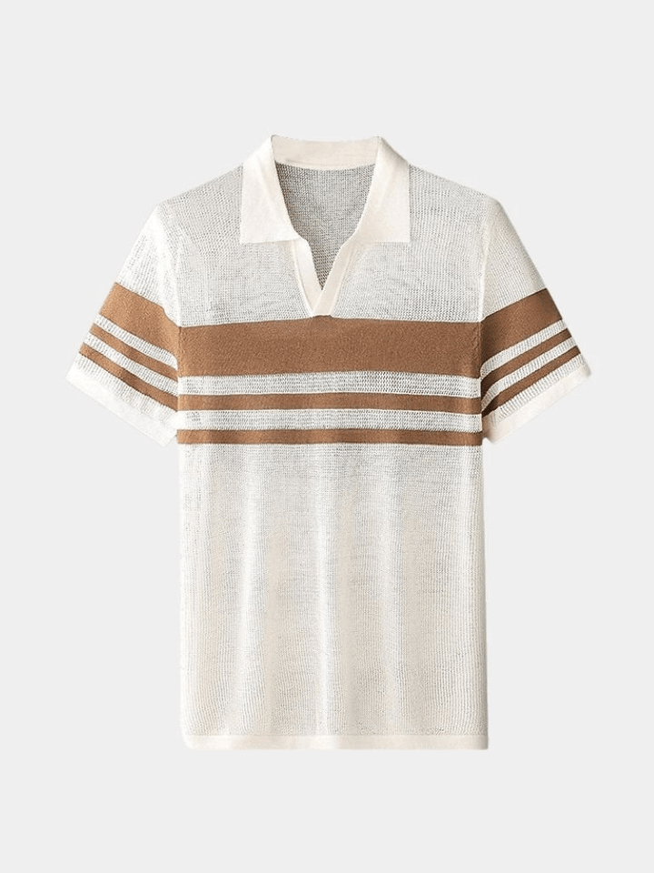 Ruurd | Polo met kleurvlakken