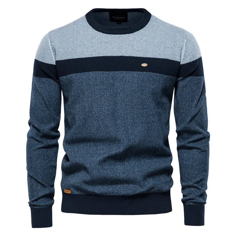 Joost | Gebreid vest met ronde hals