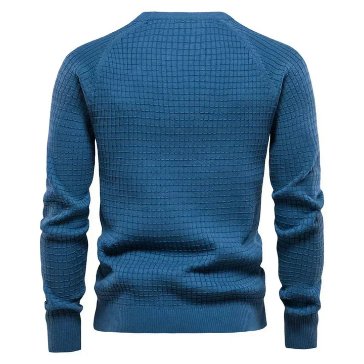 Willem | Elegante trui met ruitmotief