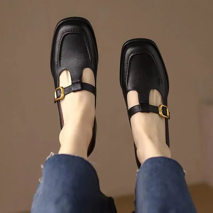 Jasmijn | T-bandschoenen in vintage stijl