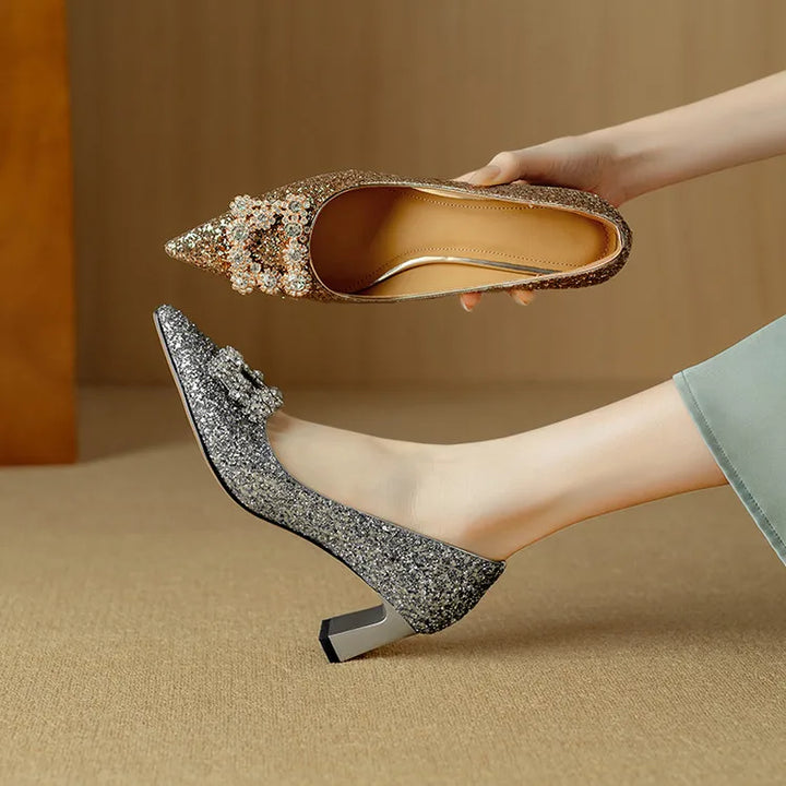 Merel | Glitterpumps